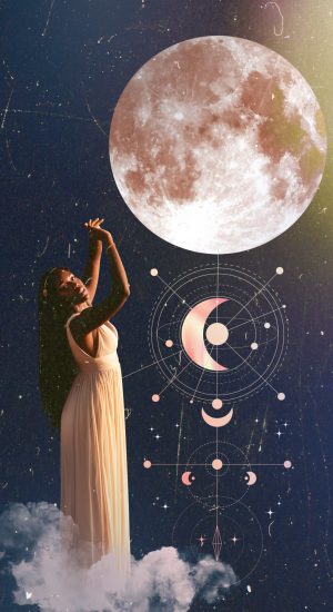 femme déesse nouvelle lune aout 2023 astrologie